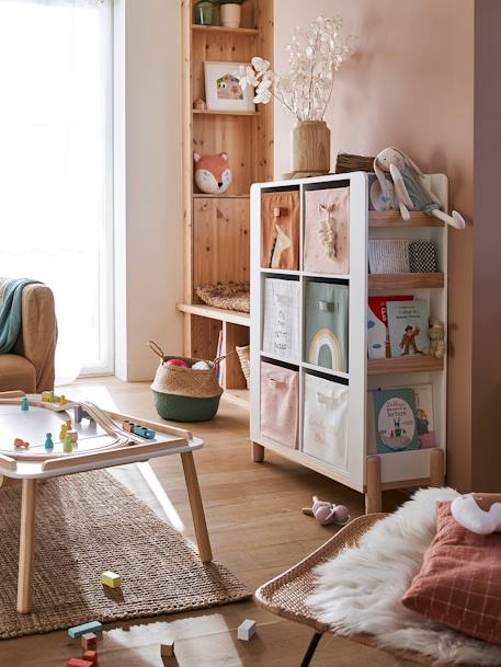 Meuble 6 cases blanc 3 - vertbaudet enfant 