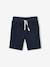 Lot de 2 bermudas garçon en molleton lot bleu/bleu marine+lot rouge/marine+Lot vert/beige 5 - vertbaudet enfant 