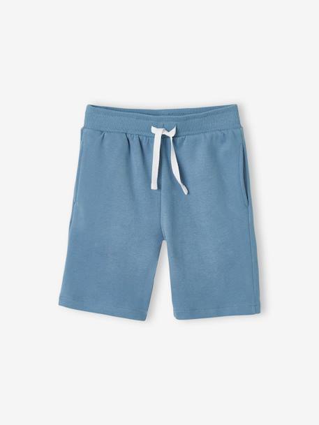 Lot de 2 bermudas garçon en molleton lot bleu/bleu marine+lot rouge/marine+Lot vert/beige 6 - vertbaudet enfant 