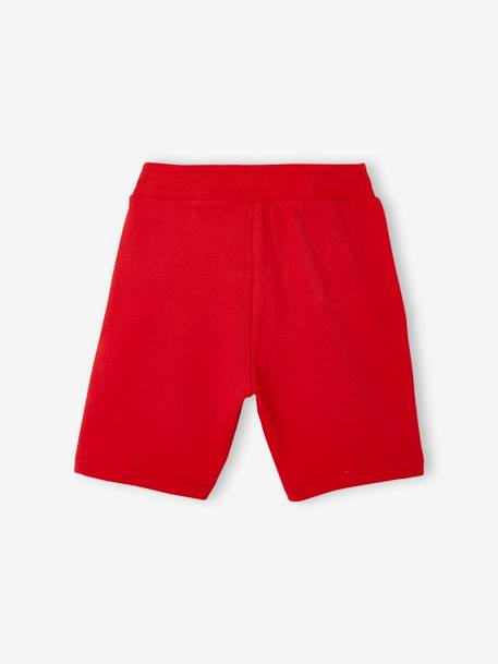 Lot de 2 bermudas garçon en molleton lot bleu/bleu marine+lot rouge/marine+Lot vert/beige 8 - vertbaudet enfant 