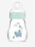 Biberon verre 170 ml MAM Feel Good débit 1 beige+BLEU 3 - vertbaudet enfant 