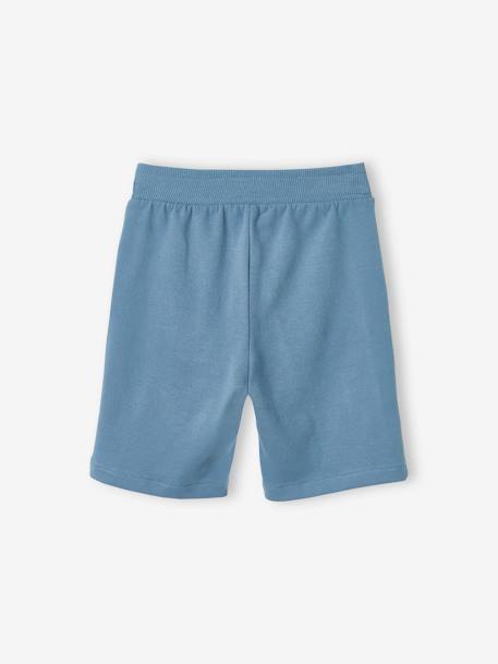 Lot de 2 bermudas garçon en molleton lot bleu/bleu marine+lot rouge/marine+Lot vert/beige 3 - vertbaudet enfant 