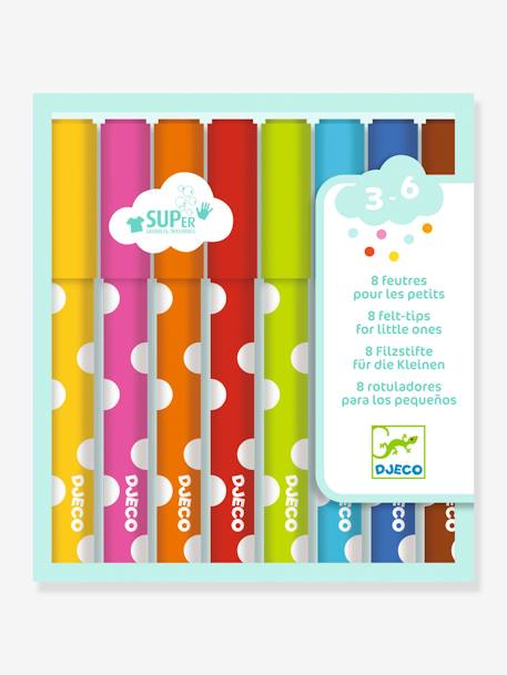 8 feutres pour les petits multicolore 1 - vertbaudet enfant 