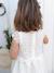 Robe cérémonie fille effet 2 en 1 haut en macramé ivoire+rose nude 7 - vertbaudet enfant 