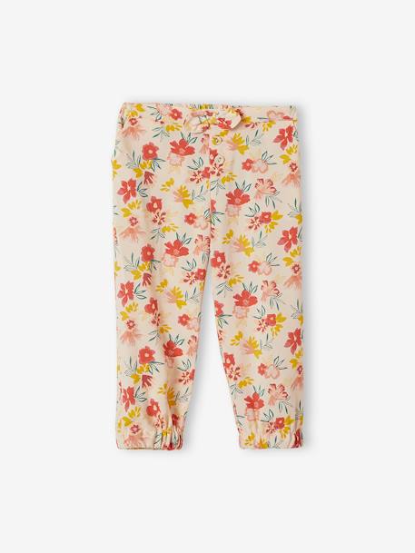 Fille-Pantalon-Pantacourt fluide fille