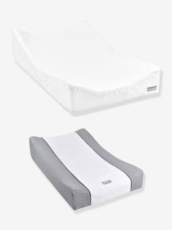 -Matelas à langer + drap-housse de protection + drap-housse BEABA Sofalange certifiés Oekotex