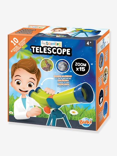 Mini Sciences - Télescope - BUKI vert 3 - vertbaudet enfant 
