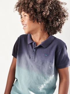 -Polo garçon Dip & Dye