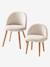 Chaise fausse fourrure enfant cannelle+ivoire+kaki 15 - vertbaudet enfant 