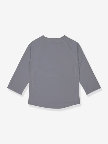 T-shirt anti-UV manches longues LÄSSIG gris imprimé+olive+rose poudré 2 - vertbaudet enfant 