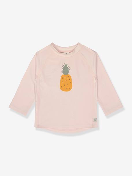 T-shirt anti-UV manches longues LÄSSIG gris imprimé+olive+rose poudré 7 - vertbaudet enfant 