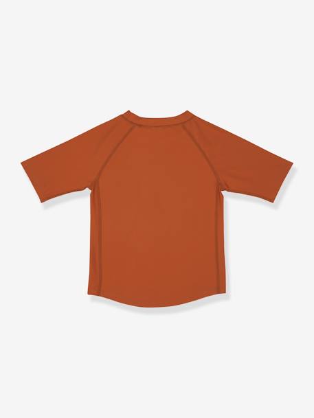 T-shirt manches courtes anti-UV LÄSSIG blanc imprimé+gris+rouille 9 - vertbaudet enfant 