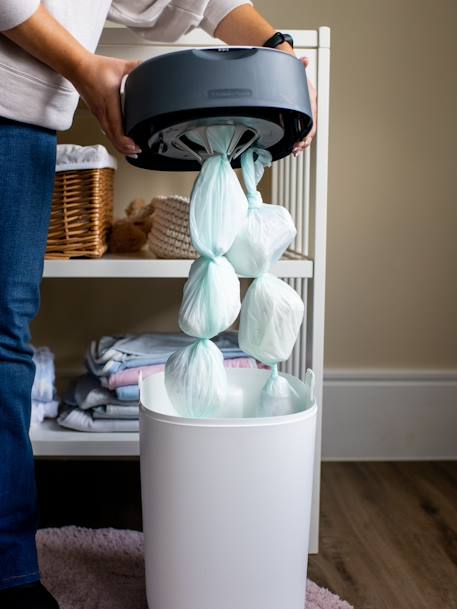 Lot de 18 recharges pour poubelles à couches Tec et Twist & Click Sangenic gris 5 - vertbaudet enfant 