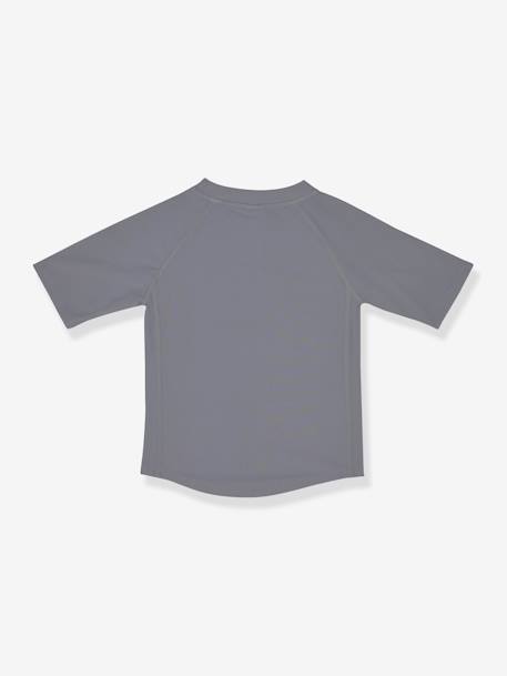 T-shirt manches courtes anti-UV LÄSSIG blanc imprimé+gris+rouille 6 - vertbaudet enfant 