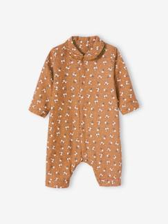 Bébé-Pyjama, surpyjama-Dors-bien bébé fille en coton ouverture devant