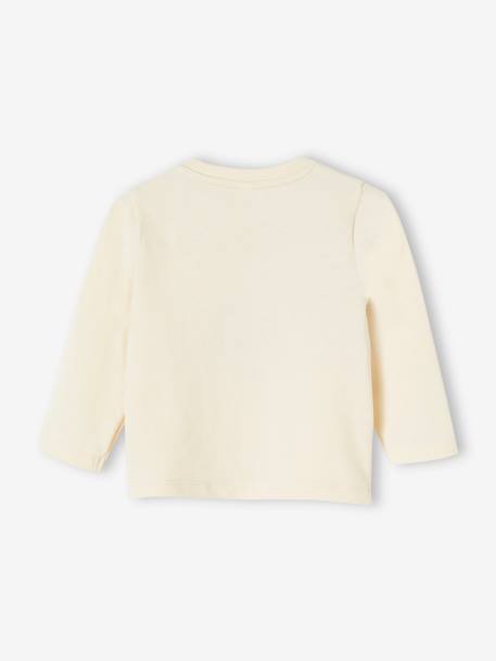 T-shirt fantaisie bébé garçon Oeko-Tex® beige clair+cannelle+gris chiné 3 - vertbaudet enfant 