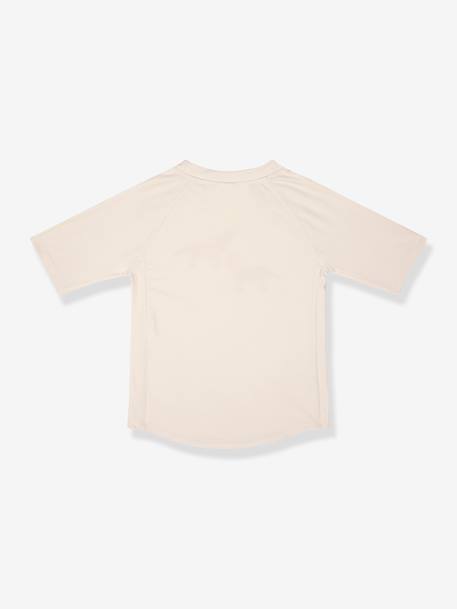 T-shirt manches courtes anti-UV LÄSSIG blanc imprimé+écru+gris+rouille 2 - vertbaudet enfant 