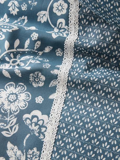 Parure housse de couette + taie d'oreiller enfant CARAVANE marine / écru 12 - vertbaudet enfant 