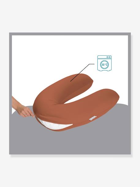 Coussin de maternité Doomoo beige imprimé+Buddy ethnic+Buddy taupe+Tetra sand+Tetra terra+vert 32 - vertbaudet enfant 