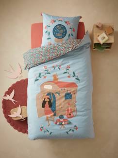 Linge de maison et décoration-Linge de lit enfant-Housse de couette-Parure housse de couette + taie d'oreiller enfant GIPSY ROULOTTE