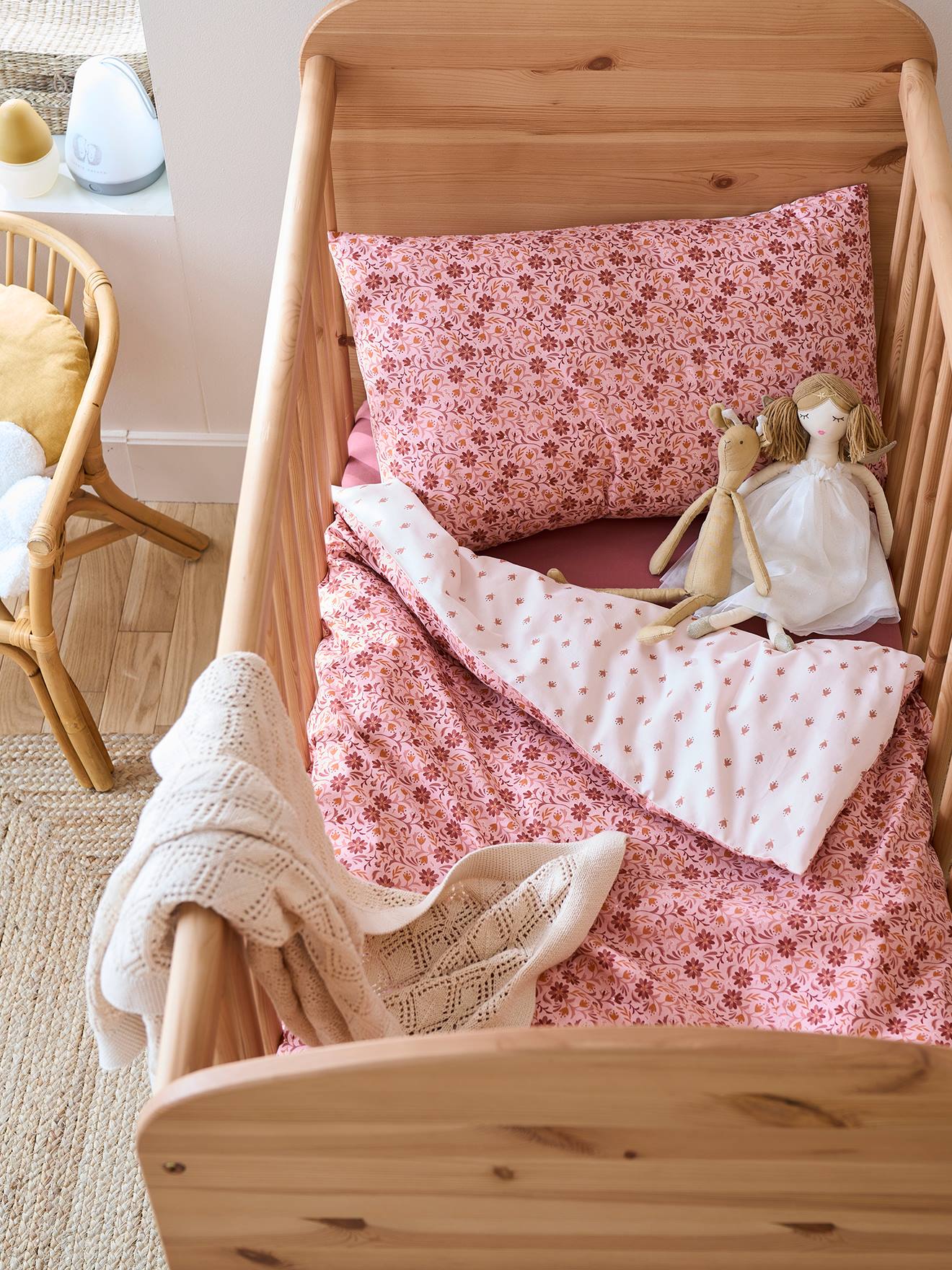 Housse et couette pour lit de bébé - Printemps main image 1