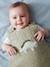 Gigoteuse en gaze de coton PETIT DINO kaki 1 - vertbaudet enfant 