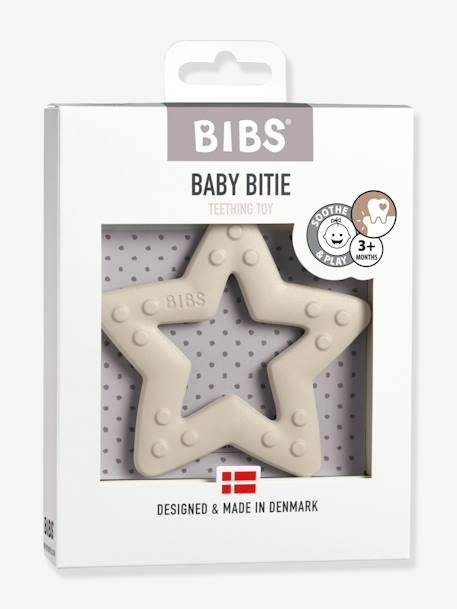 Anneau de dentition Baby Bitie Star BIBS Bleu ciel+Ivoire 4 - vertbaudet enfant 