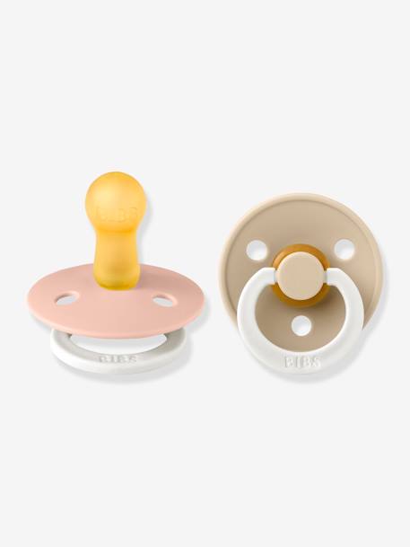 Lot de 2 sucettes-tétines Colour ou Colour Night, taille 2 de 6 à 18 mois Blush Night / Vanilla Night+Iron & baby blue+Vert sauge night / Gris nuage 1 - vertbaudet enfant 