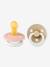 Lot de 2 sucettes-tétines Colour ou Colour Night, taille 2 de 6 à 18 mois Blush Night / Vanilla Night+Iron & baby blue+Vert sauge night / Gris nuage 1 - vertbaudet enfant 