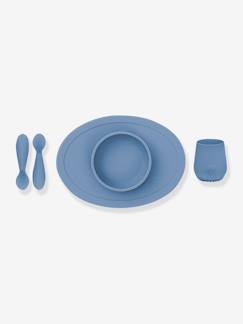 Puériculture-Repas-Vaisselle, coffret repas-Coffret-repas 4 pièces EZPZ First food set en silicone