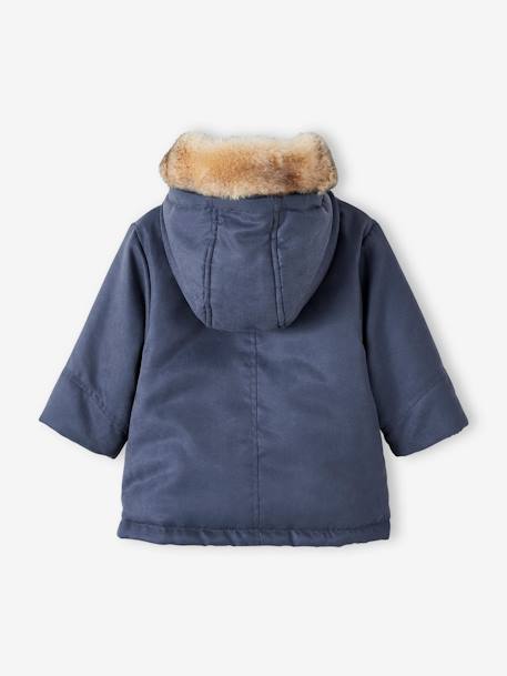 Parka 3 en 1 bébé fille marine+rose pâle 5 - vertbaudet enfant 