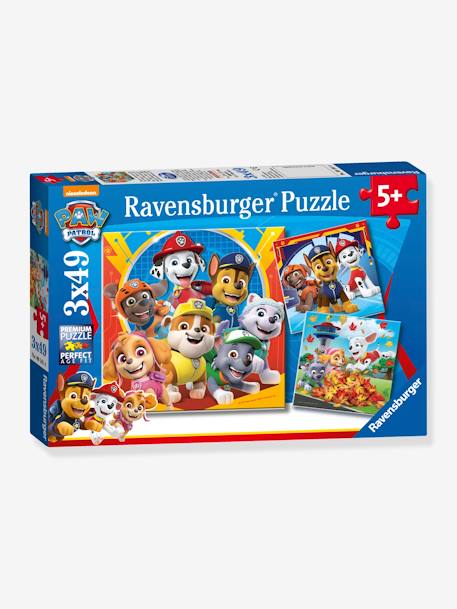 Puzzles 3x49 p - Prêts à secourir - Pat'Patrouille - blanc 1 - vertbaudet enfant 