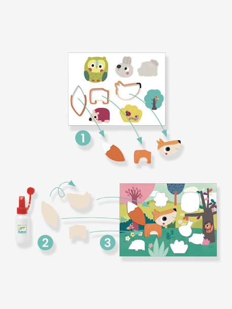 Mes Premiers Collages - vert 5 - vertbaudet enfant 