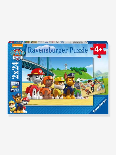 Puzzles 2x24 p - Chiens héroïques - Pat'Patrouille - blanc 2 - vertbaudet enfant 