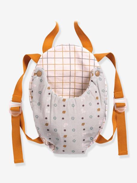 Porte bébé - marron+rose 1 - vertbaudet enfant 
