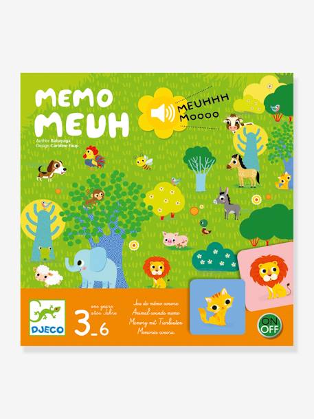 Memo Meuh - DJECO vert 2 - vertbaudet enfant 