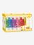 6 Tubes de Peinture à doigts paillettes - jaune 2 - vertbaudet enfant 