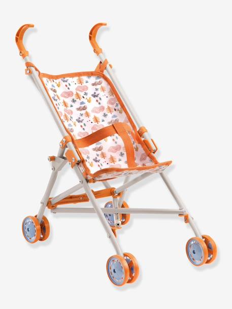 Poussette - orange+rose 1 - vertbaudet enfant 
