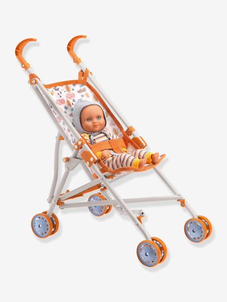 Poussette - orange+rose 2 - vertbaudet enfant 