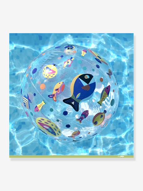 Ballon gonflable - DJECO bleu+violet 2 - vertbaudet enfant 