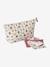 Trousse de toilette enfant en gaze de coton Babylone+bleu grisé+imprimé fleurs grenier+Lovely Leo 16 - vertbaudet enfant 