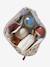 Trousse de toilette enfant en gaze de coton Babylone+bleu grisé+imprimé fleurs grenier+Lovely Leo 17 - vertbaudet enfant 
