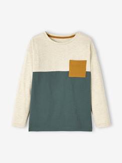 Tee-shirt colorblock garçon  - vertbaudet enfant