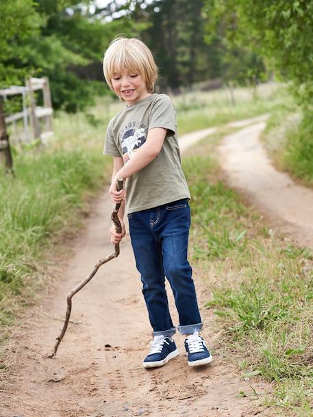 Jean garçon slim morphologique MEDIUM denim black+DENIM BRUT+denim gris+DENIM GRIS FONCE+double stone+STONE 7 - vertbaudet enfant 