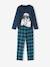 Pyjama espace garçon avec bas en flanelle encre 1 - vertbaudet enfant 