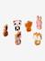 Animaux magnétiques à assembler en bois FSC® rose 1 - vertbaudet enfant 