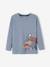 T-shirt motif animaux garçon en pur coton bio bleu jean+MARINE+VERT GRISE 1 - vertbaudet enfant 