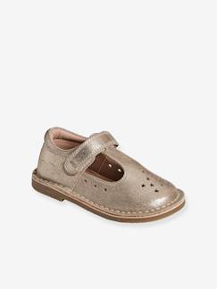 Chaussures-Chaussures fille 23-38-Ballerines, babies-Salomés cuir fille collection maternelle