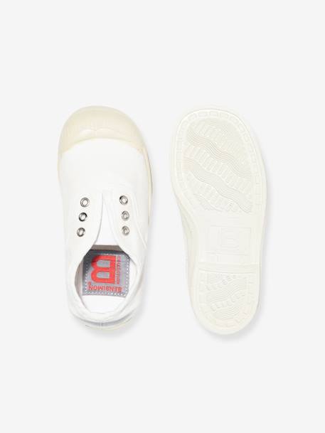 Tennis coton enfant Elly beige+blanc+bleu jean+kaki+marine 6 - vertbaudet enfant 