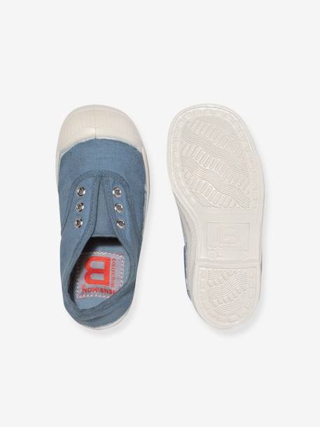 Tennis coton enfant Elly beige+blanc+bleu jean+kaki+marine 10 - vertbaudet enfant 